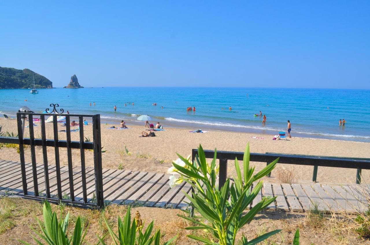 Beach House Yannis 3 In Agios Gordios Beach On Corfu Extérieur photo